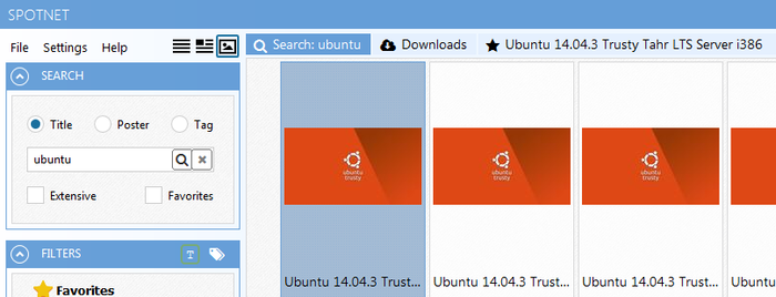 SPOTNET 2.0 Ubuntu